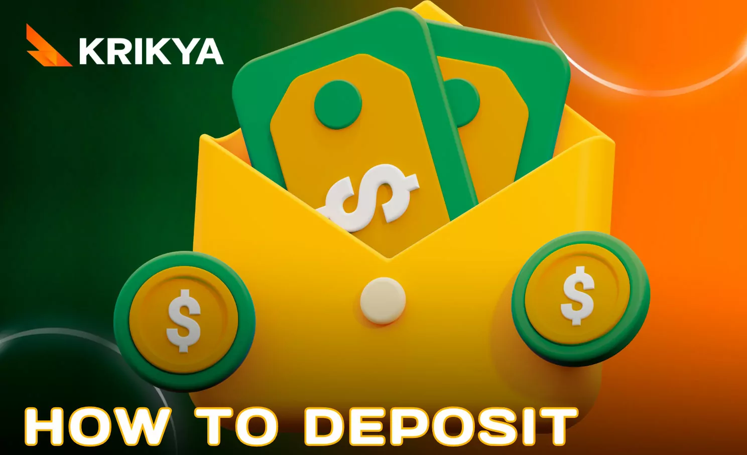 Credit funds to your game account in the Krikya app