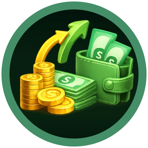 জমা ও উত্তোলন আইকন